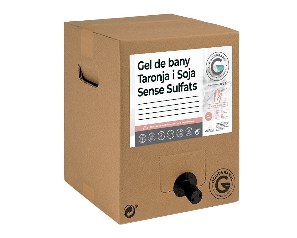 Gel de bany Taronja i Soja Sense Sulfats GOODGRANEL