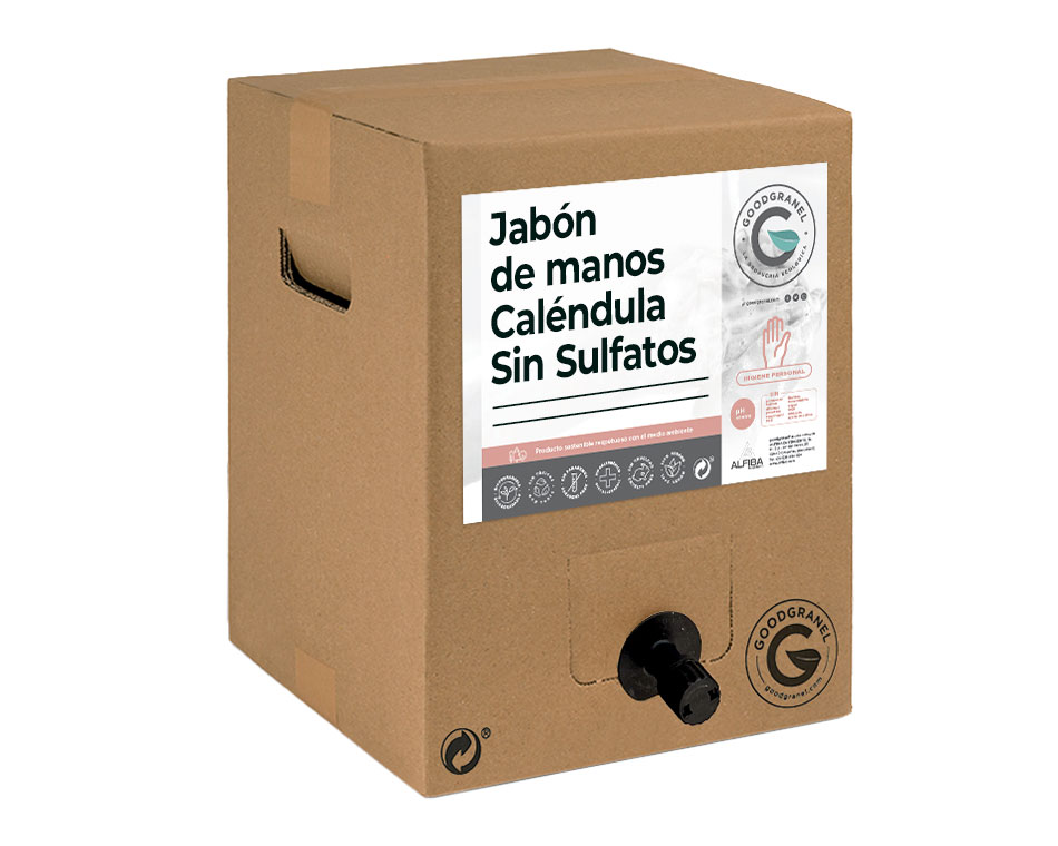 Jabón de Manos a granel Caléndula Sin Sulfatos GOODGRANEL
